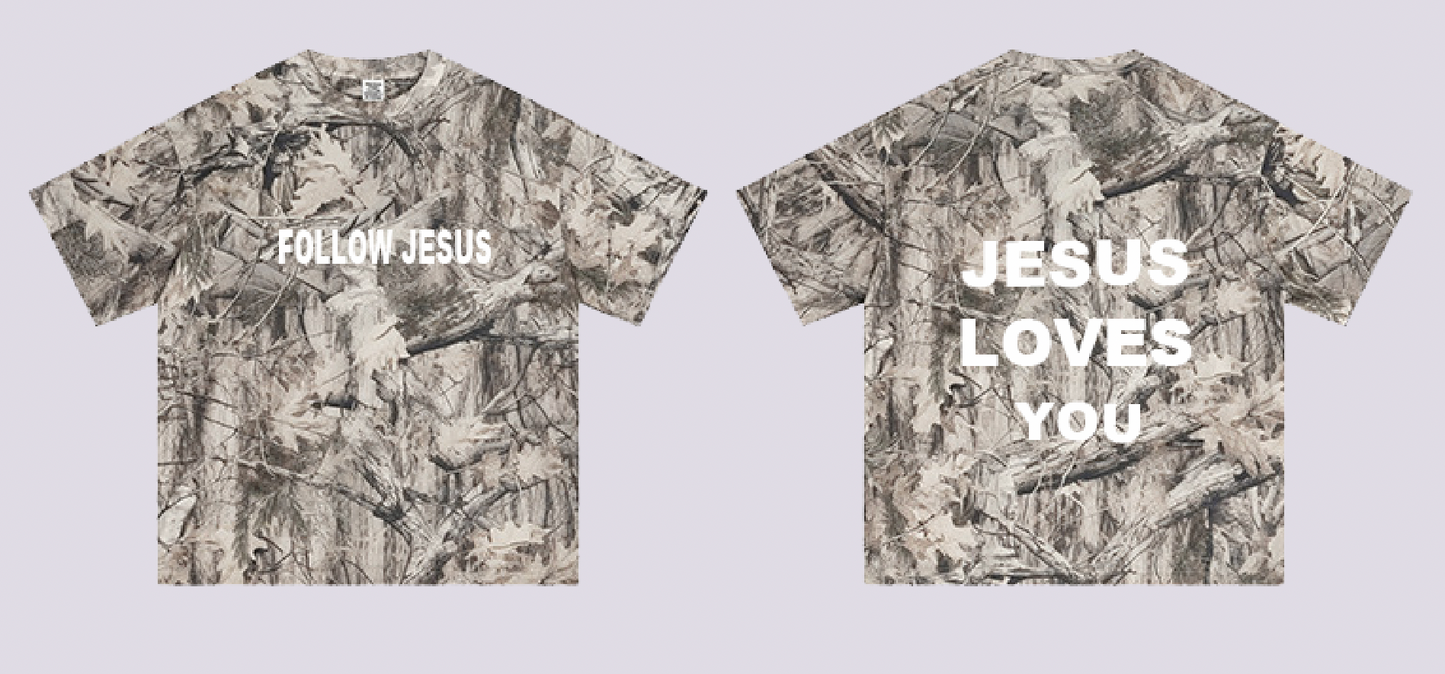 Christ essentials vintage washed t shirt