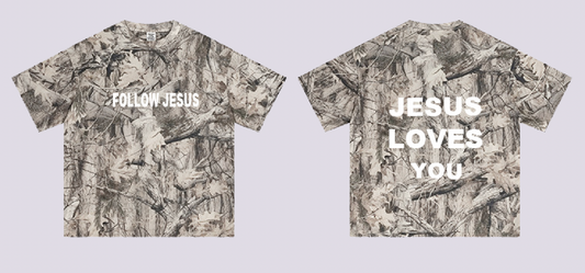 Christ essentials vintage washed t shirt